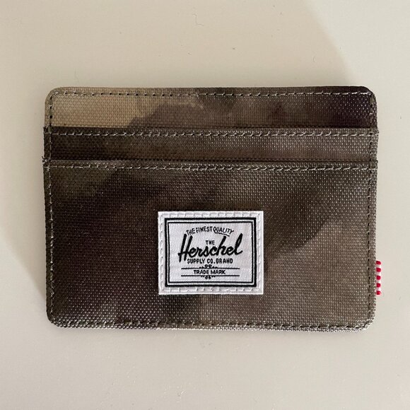 Charlie Cardholder Wallet, Painted Camo | Herschel - Picture 1 of 2